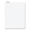 Preprinted Legal Exhibit Bottom Tab Index Dividers, AveryŽ Style, Helvetica Bold Individual Letters (25 Dividers per Pack, Tab Title: Exhibit E)