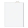 Preprinted Legal Exhibit Bottom Tab Index Dividers, AveryŽ Style, Helvetica Bold Individual Letters (25 Dividers per Pack, Tab Title: Exhibit G)