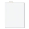Preprinted Legal Exhibit Bottom Tab Index Dividers, AveryŽ Style, Helvetica Bold Individual Letters (25 Dividers per Pack, Tab Title: Exhibit I)