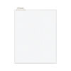 Preprinted Legal Exhibit Bottom Tab Index Dividers, AveryŽ Style, Helvetica Bold Individual Letters (25 Dividers per Pack, Tab Title: Exhibit J)
