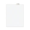 Preprinted Legal Exhibit Bottom Tab Index Dividers, AveryŽ Style, Helvetica Bold Individual Letters (25 Dividers per Pack, Tab Title: Exhibit L)