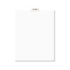 Preprinted Legal Exhibit Bottom Tab Index Dividers, AveryŽ Style, Helvetica Bold Individual Letters (25 Dividers per Pack, Tab Title: Exhibit M)