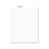 Preprinted Legal Exhibit Bottom Tab Index Dividers, AveryŽ Style, Helvetica Bold Individual Letters (25 Dividers per Pack, Tab Title: Exhibit N)