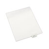Preprinted Legal Exhibit Bottom Tab Index Dividers, AveryŽ Style, Helvetica Bold Individual Letters (25 Dividers per Pack, Tab Title: Exhibit S)