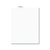 Preprinted Legal Exhibit Bottom Tab Index Dividers, AveryŽ Style, Helvetica Bold Individual Letters (25 Dividers per Pack, Tab Title: Exhibit X)