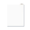 Preprinted Legal Exhibit Bottom Tab Index Dividers, AveryŽ Style, Helvetica Bold Individual Letters (25 Dividers per Pack, Tab Title: Exhibit Z)