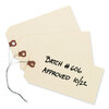 Manila Shipping Tags and White Tyvek� Shipping Tags (6-1/4 x 3-1/8, Manila)