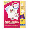 Avery� Personal Creations� Inkjet Fabric Transfer (Sheet Quantity : 5, Sheet Size : 8 1/2 x 11, Paper Color(s) : White)