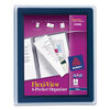 Flexi-View Six-Pocket Organizer (Navy Blue)