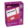 Two-Pocket Portfolios (Red)