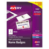 Self-Laminating Laser/Ink Jet Printer Badges
