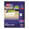 Laser/Ink Jet Rotary Cards (150 Cards per Box, 3 x 5 Card Size, Laser/Ink Jet Cards)