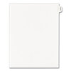 Preprinted Legal Exhibit Index Dividers, Allstate� Style, Helvetica Bold Individual Letters (25 Dividers per Pack, Tab Title: Exhibit A)