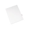 Preprinted Legal Exhibit Index Dividers, Allstate� Style, Helvetica Bold Individual Letters (25 Dividers per Pack, Tab Title: Exhibit H)