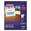 Laser & Ink Jet Note Cards with Coordinating Envelopes