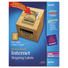 Avery� Brown Kraft Shipping Labels (Global Product Type : Labels-Shipping, Label Size - text : 5 1/2 x 8 1/2, Label Color(s) : Brown Kraft)