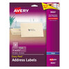 Clear Ink Jet Mailing Labels