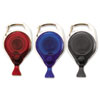 Advantus� Recycled Carabiner-Style Badge Reels (Global Product Type : Badge Reels-Retractable, Cord Material(s) : Nylon, Cord Length [Nom] : 34 in)