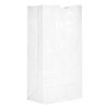 Paper Bags (Color : White Bleached Kraft, Quantity : 500 Bags per Bundle, Weight : 40 lb. Basis Wt.)