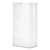 Paper Bags (Color : White Bleached Kraft, Quantity : 500 Bags per Bundle, Weight : 35 lb. Basis Wt.)