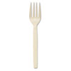 Baumgartens Conserve� Corn Starch Cutlery (Utensils Type : Fork, Material(s) : Corn Starch, Color(s) : White)
