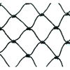 Poly-Ethelyne Netting (Color : Black, Size : 3/4 Knotted, Size : 25 x 25 )