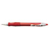 Velocity® Retractable Ballpoint Pen (Red Ink/Barrel, Medium Point)
