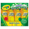 Crayola� Washable Fingerpaint Pack (Color(s) : Assorted, Global Product Type : Paints-Pack, Chemical Compound : Water Base)