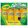 Crayola� Washable Fingerpaint Pack (Color(s) : Assorted, Global Product Type : Paints-Pack, Chemical Compound : Water Base)