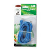 Cat5e, 10/100Base-T Patch Computer Cables (Blue, 14-ft. Length)