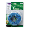 Cat5e, 10/100Base-T Patch Computer Cables (Blue, 50-ft. Length)