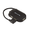 computer+component,+computer+peripheral,+computer+accessory+: Belkin® Four-Port USB 1.1 Pocket Hub