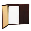 Wood Conference Cabinet (Mahogany Finish)