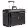 Computer/Catalog Case on Wheels (Black, Koskin Leather-Look)