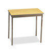 Utility Table with Laminate Top & Steel Legs (Oak/Brown, 30 x 18)