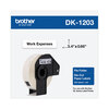 Label Rolls for QL Label Printers (3-7/16 x 2/3, Pre-Sized Label Rolls)