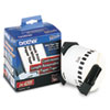 Label Rolls for QL Label Printers (2-3/7 x 100 , White, Free-Length Tape Rolls)
