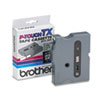 TX Series Tape Cartridges (1/2 Wide, Black on Clear, For Label Models)