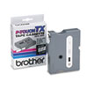 TX Series Tape Cartridges (1/2 Wide, White on Clear, For Label Models)