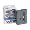 TX Series Tape Cartridges (1 Wide, Black on White, For Label Models)