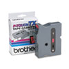TX Series Tape Cartridges (1 Wide, Black on Red, For Label Models)