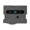 TX Series Tape Cartridges (1 Wide, Black on Blue, For Label Models)