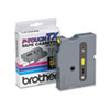 TX Series Tape Cartridges (1/2 Wide, Black on Yellow, For Label Models)