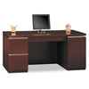 Bush� Milano&sup2; Collection Kneespace Credenza (Global Product Type : Credenzas, Top Color/Finish : Harvest Cherry, Width [Nom] : 66 in)