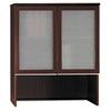 Bush� Milano&sup2; Collection Bookcase Hutch with Glass Doors (Global Product Type : Hutches, Color(s) : Harvest Cherry, Width [Nom] : 35 3/4 in)