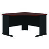 Series A Workstation Desks, Peninsula, Corner Desk, Corner Connector (Hansen Cherry Finish Top, Corner Desk)