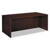Rectangular Desk Shells, Laminate (Mahogany Finish, 72w x 36d x 29h)
