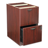 Pedestal Files, Laminate (Mahogany Finish, Two-Drawer Pedestal File)
