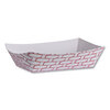 Paper Food Trays (Size : 6-oz. Tray, Quantity : 1,000 Trays per Case)