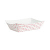 Paper Food Trays (Size : 2-1/2-lb. Tray, Quantity : 500 Trays per Case)